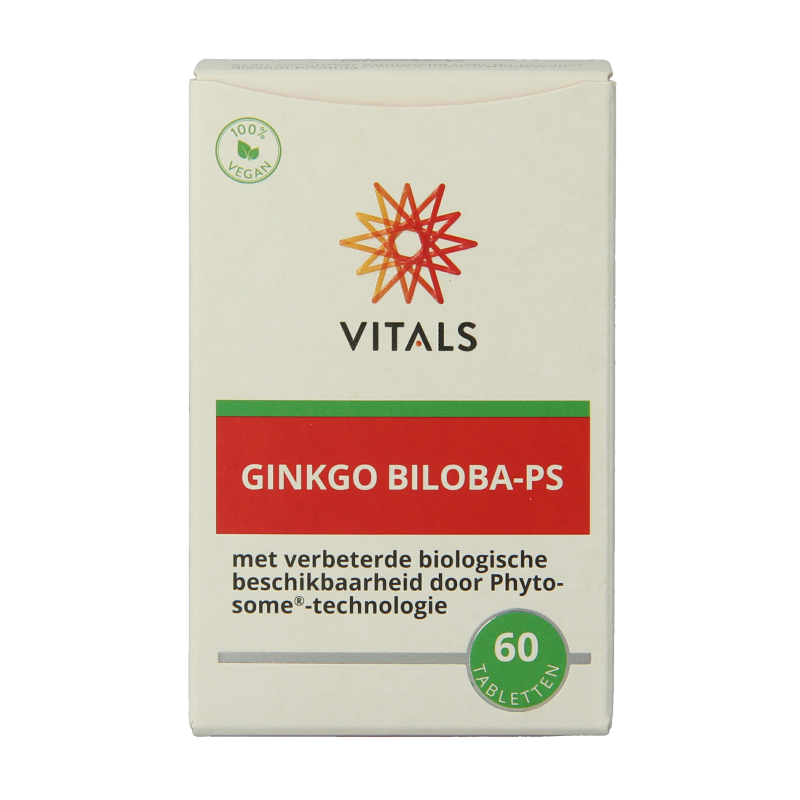 Vitals Ginkgo biloba PS 480 mg 60 Tabletten