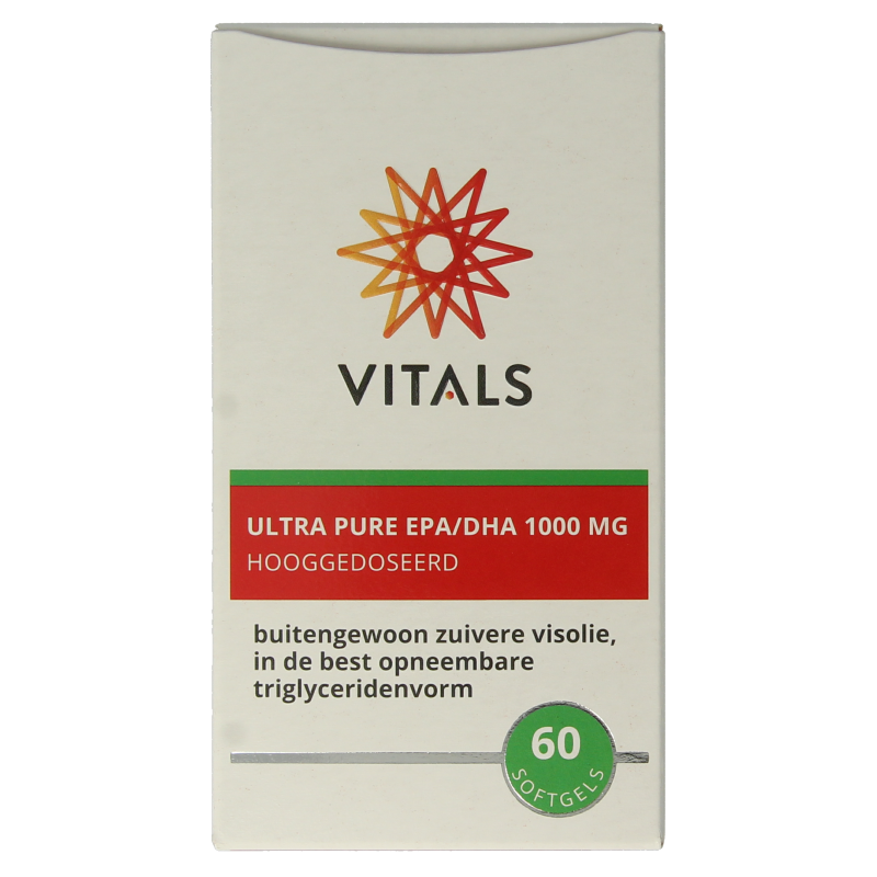 Vitals EPA/DHA Ultra pure 1000mg 60 Softgels