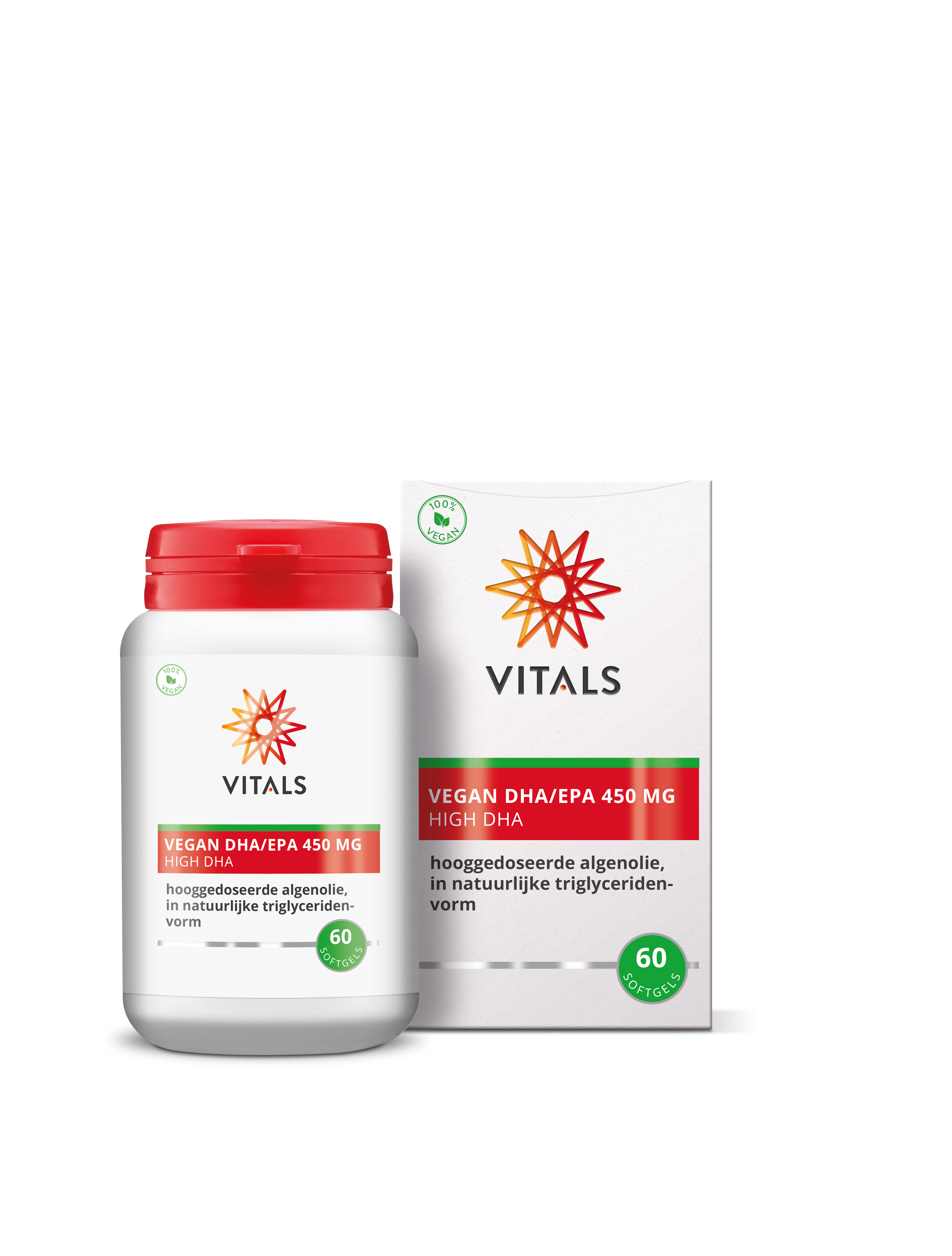 Vitals DHA/EPA 450mg vegan 60.00 Softgels