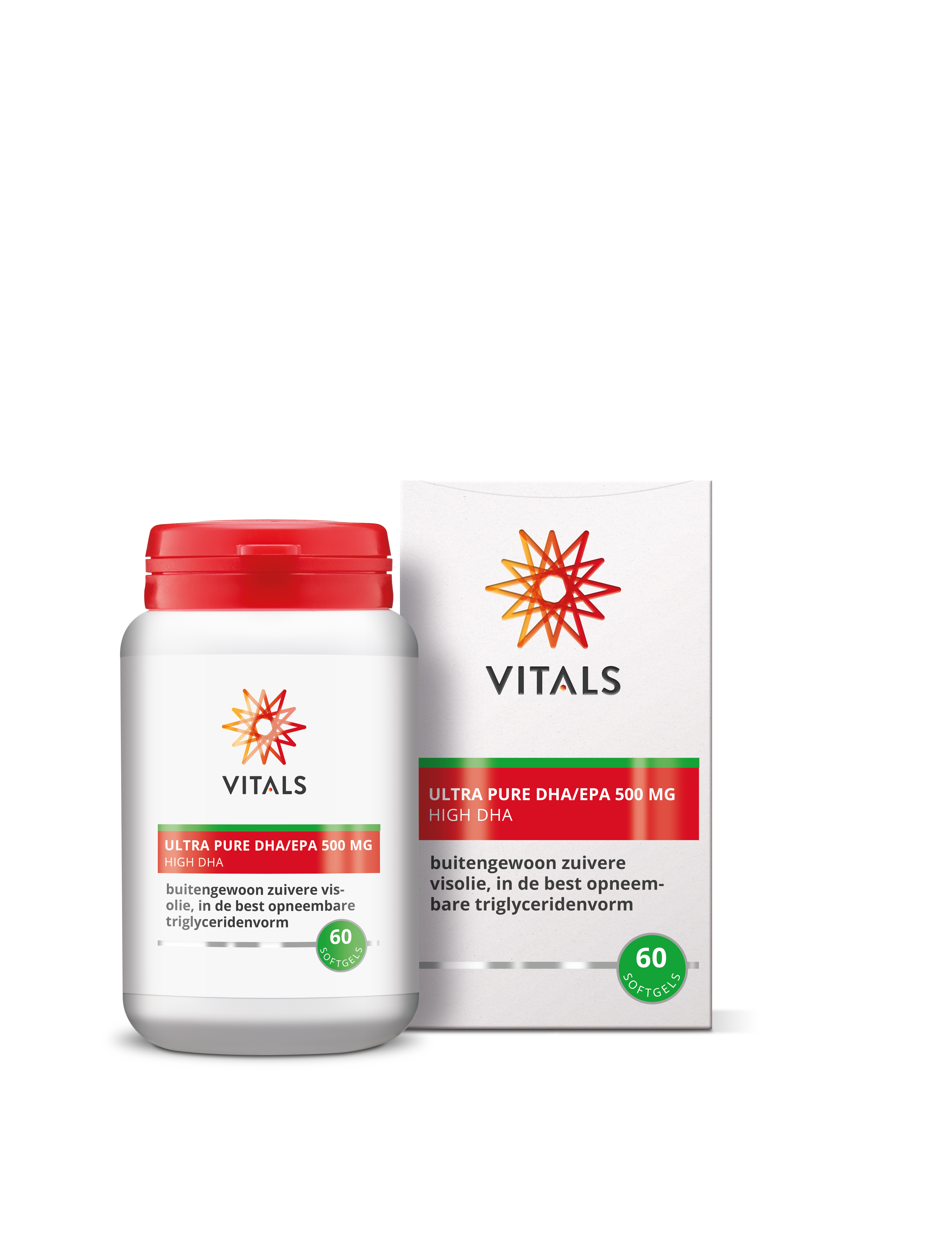 Vitals DHA/EPA ultra pure 500mg 60.00 Softgels