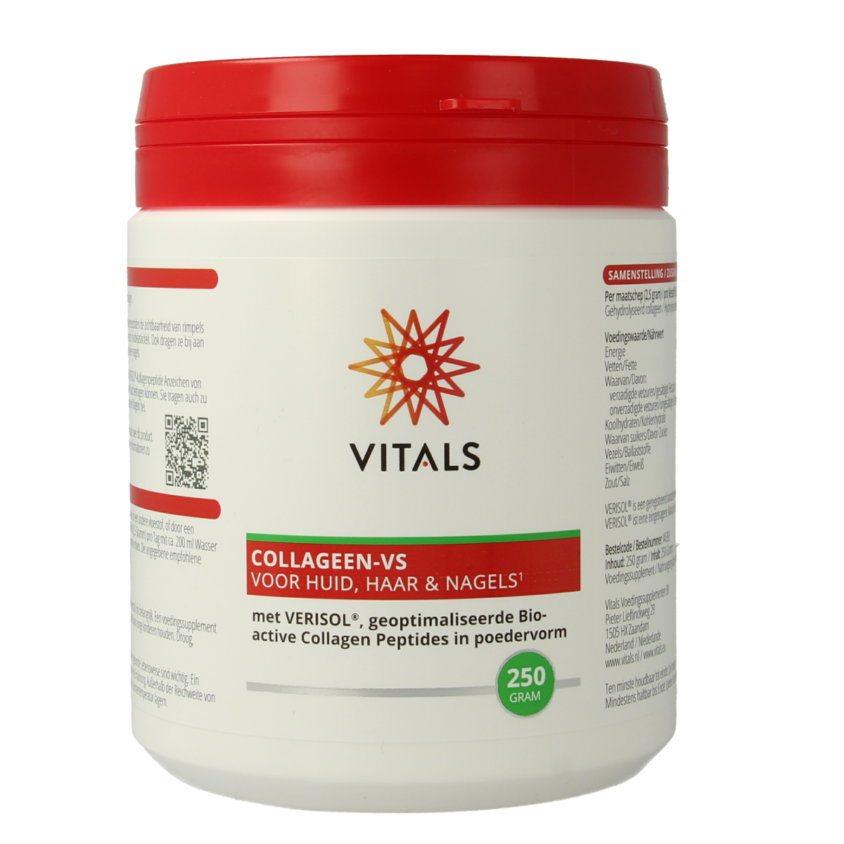 Vitals Collageen VS 250.00 Gram
