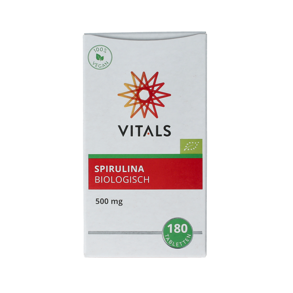 Vitals Spirulina 500mg bio 180.00 Tabletten
