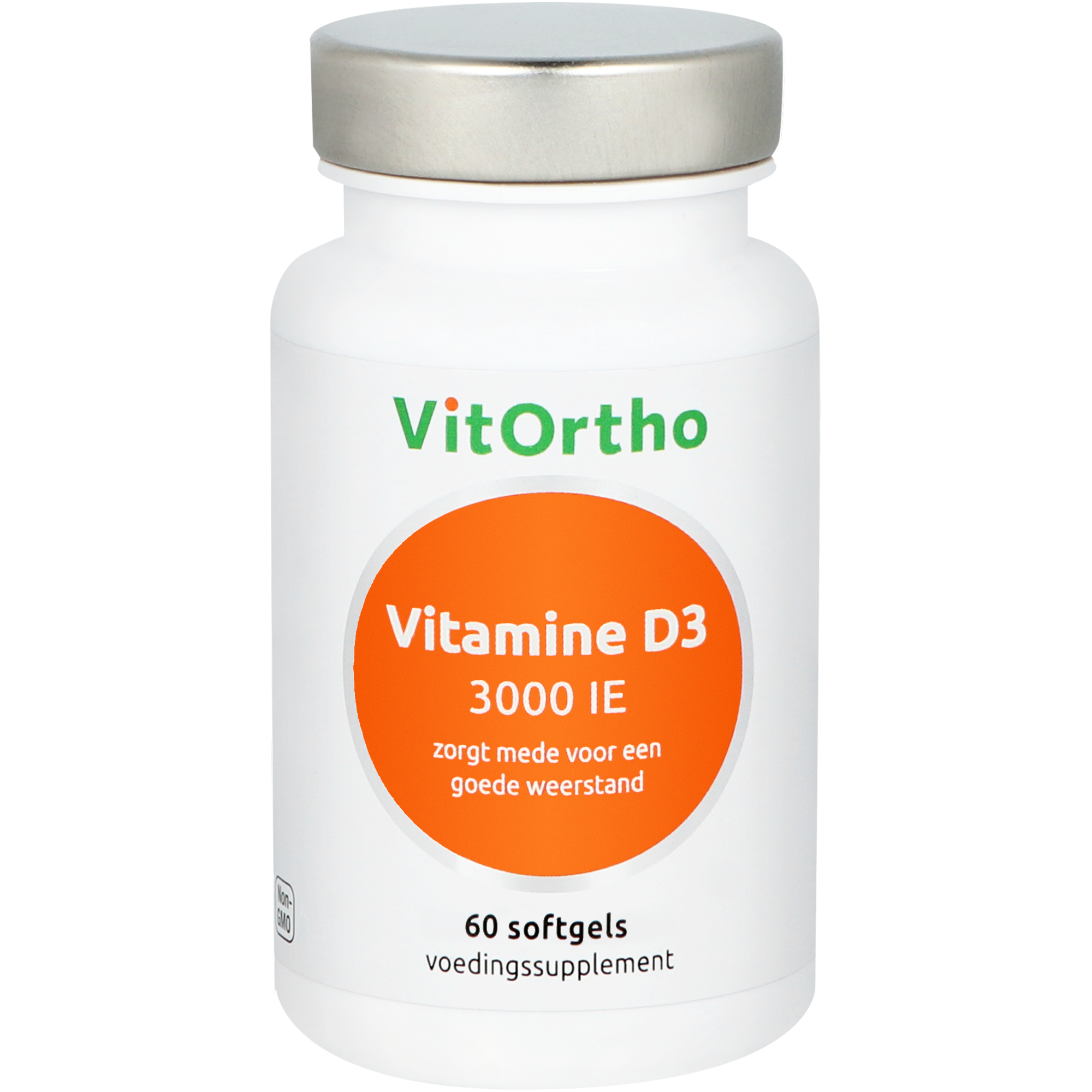 VitOrtho Vitamine D3 3000IE 60.00 Softgels