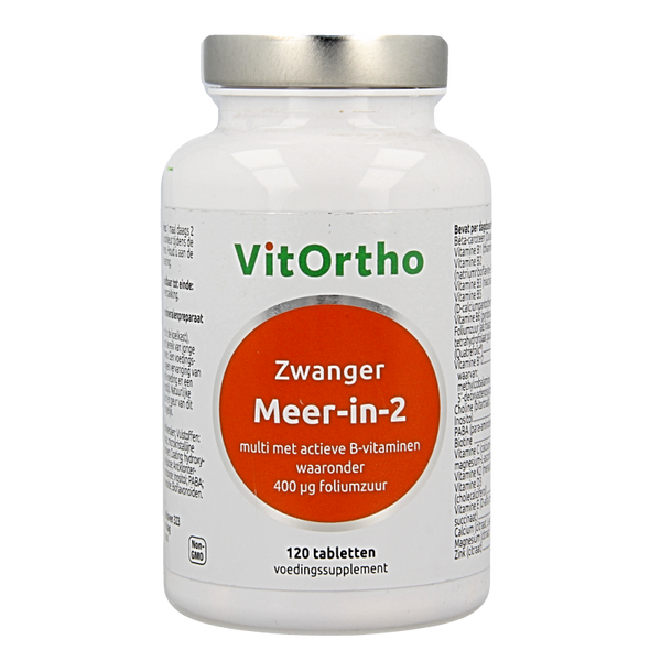 VitOrtho Meer in 2 zwanger 120 Tabletten
