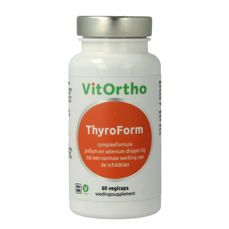 VitOrtho ThyroForm 60 Vegetarische capsules