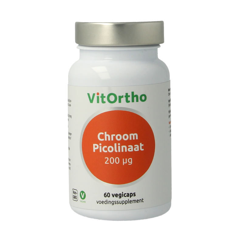 VitOrtho Chroom picolinaat 200mcg 60 Vegetarische capsules