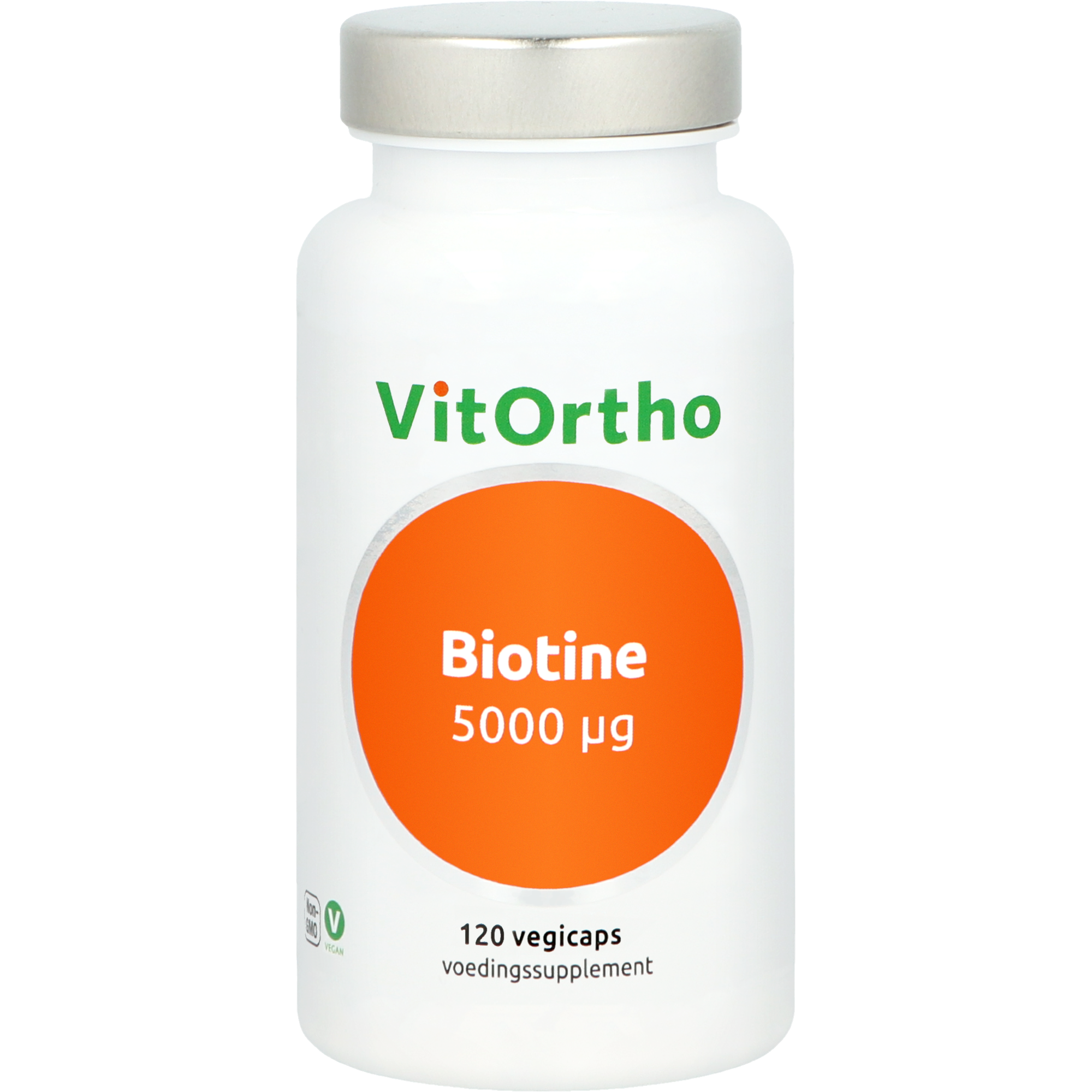 VitOrtho Biotine 5000mcg 120.00 Vegetarische capsules