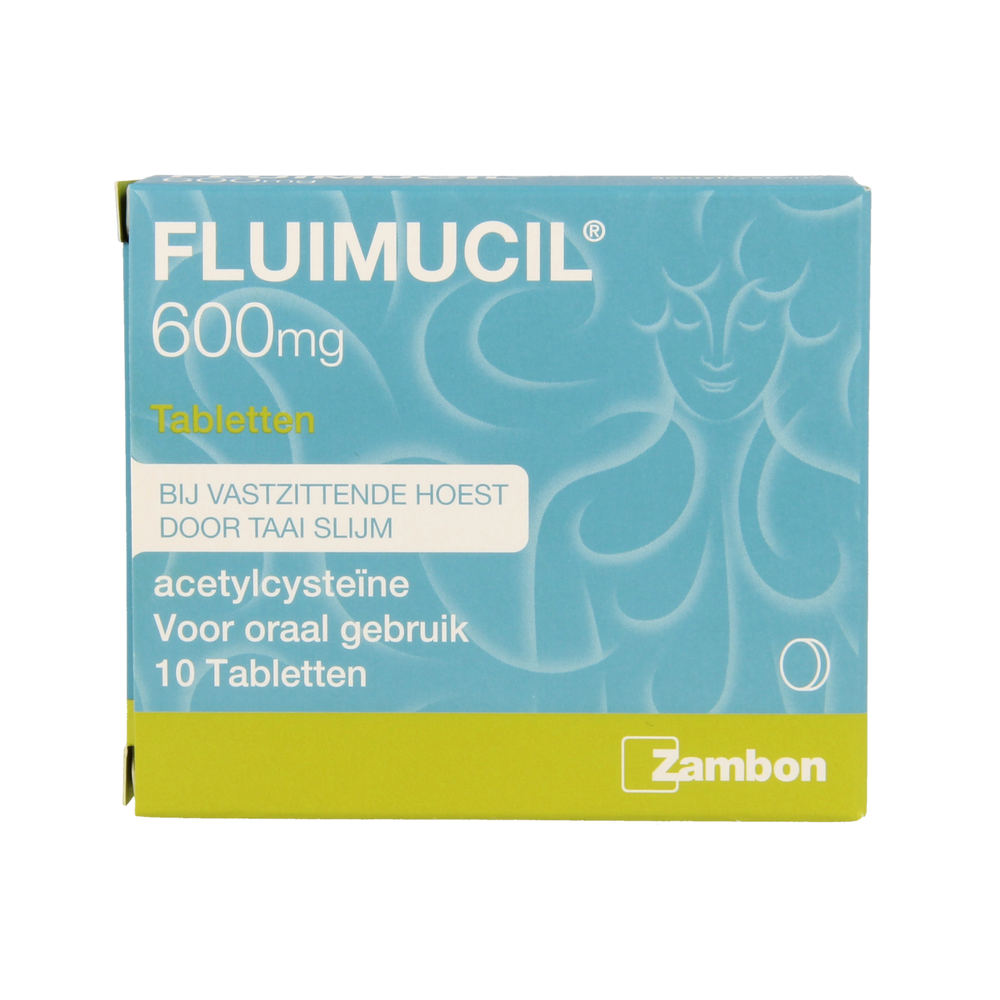 Fluimucil Tablet 600mg 10.00 Tabletten