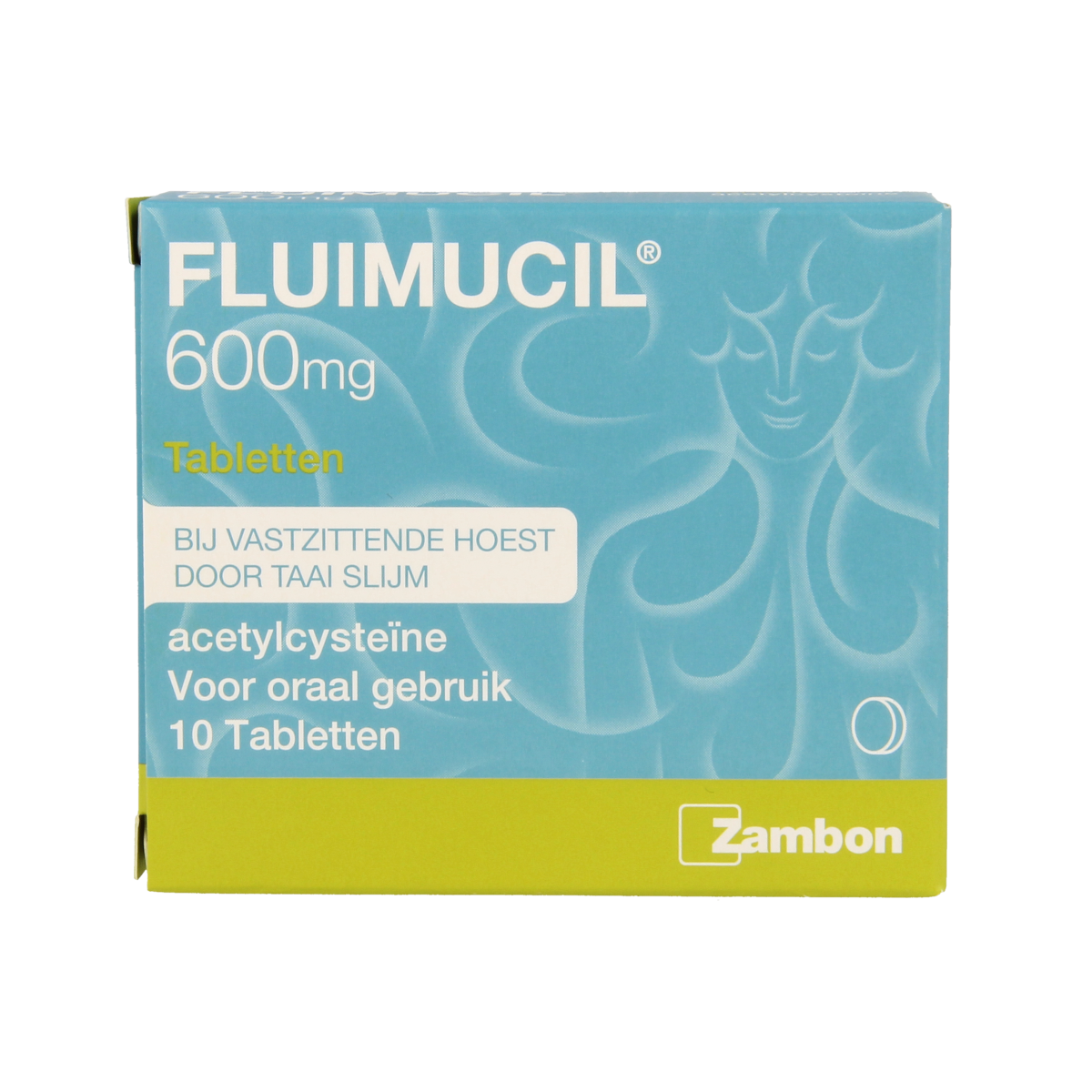 Fluimucil Tablet 600mg 10.00 Tabletten