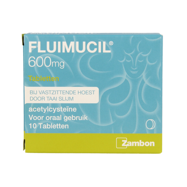 Fluimucil Tablet 600mg 10.00 Tabletten
