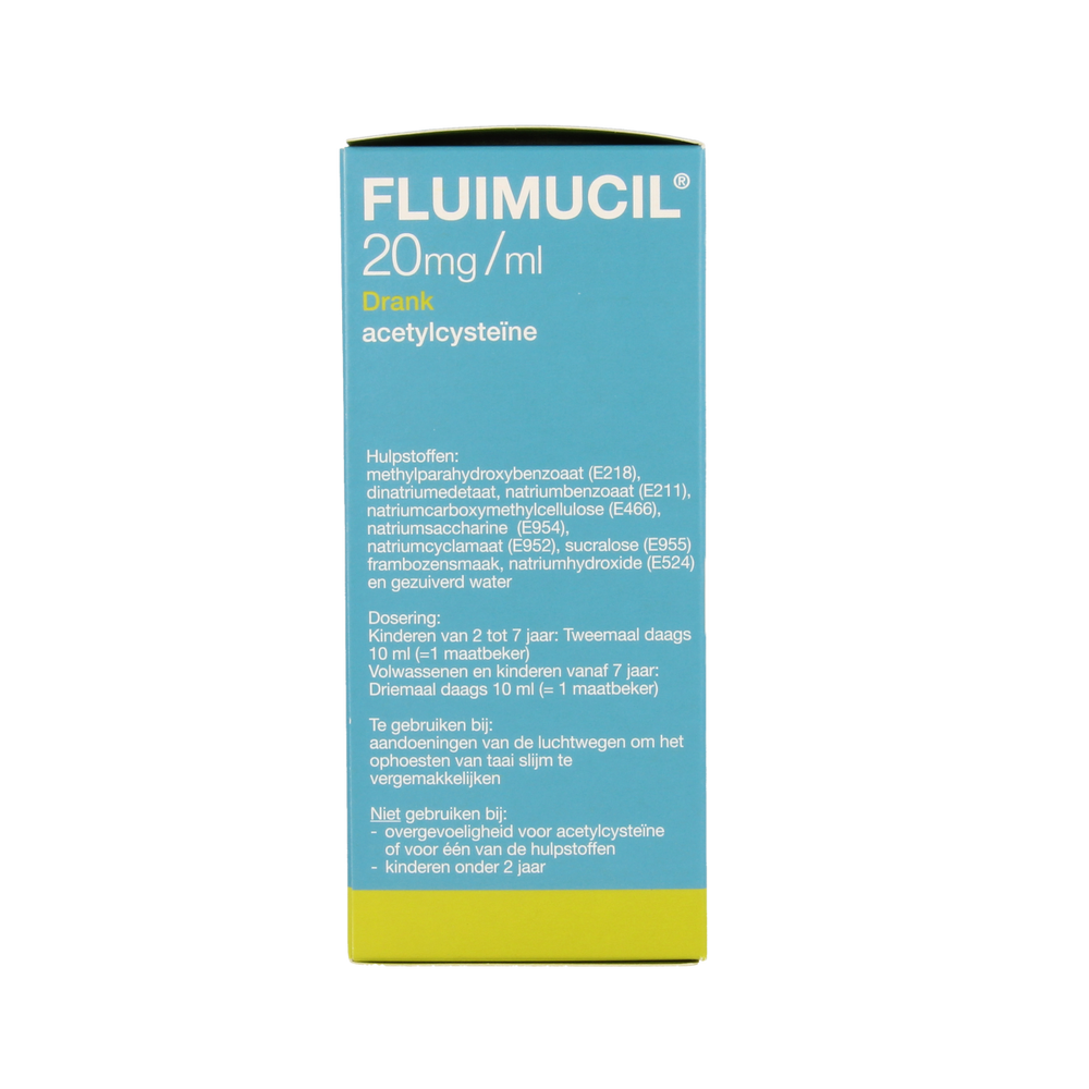 Fluimucil Drank 20mg/ml 200.00 Milliliter