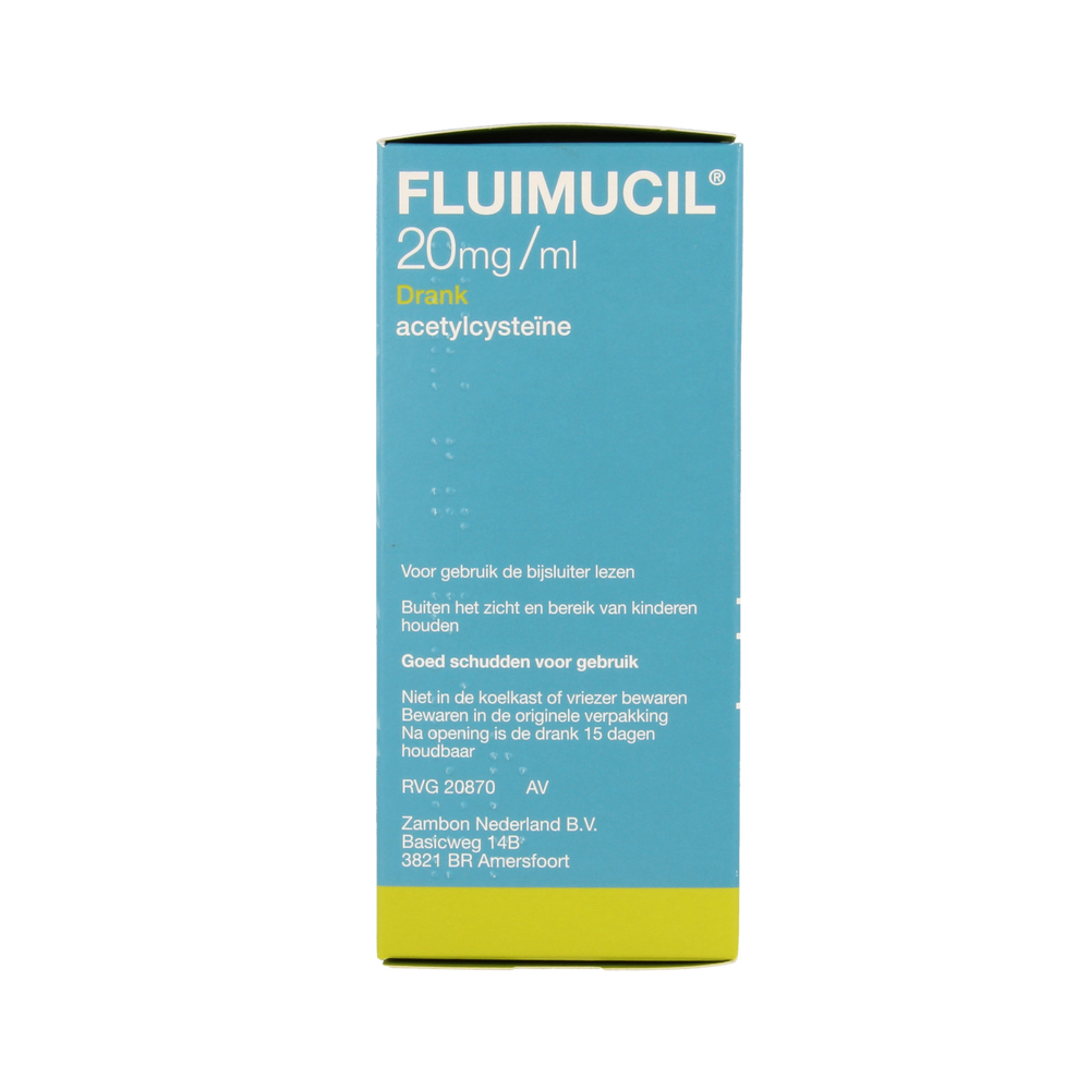 Fluimucil Drank 20mg/ml 200.00 Milliliter