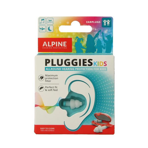 Alpine Pluggies kids oordopjes 1.00 Paar