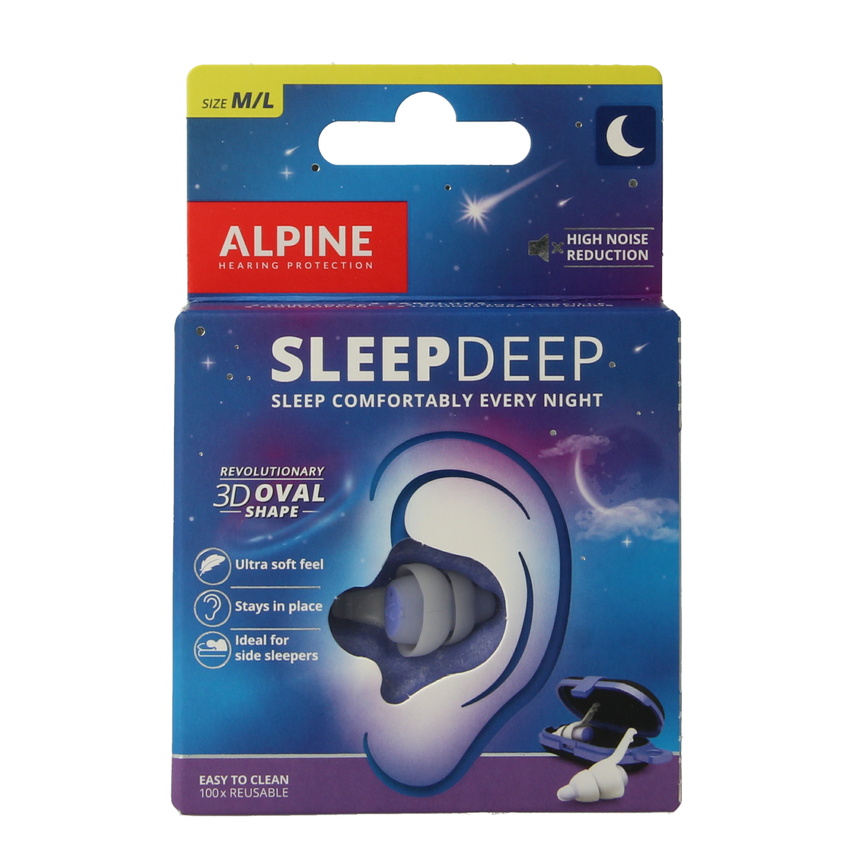 Alpine Sleepdeep earplugs 1.00 Paar
