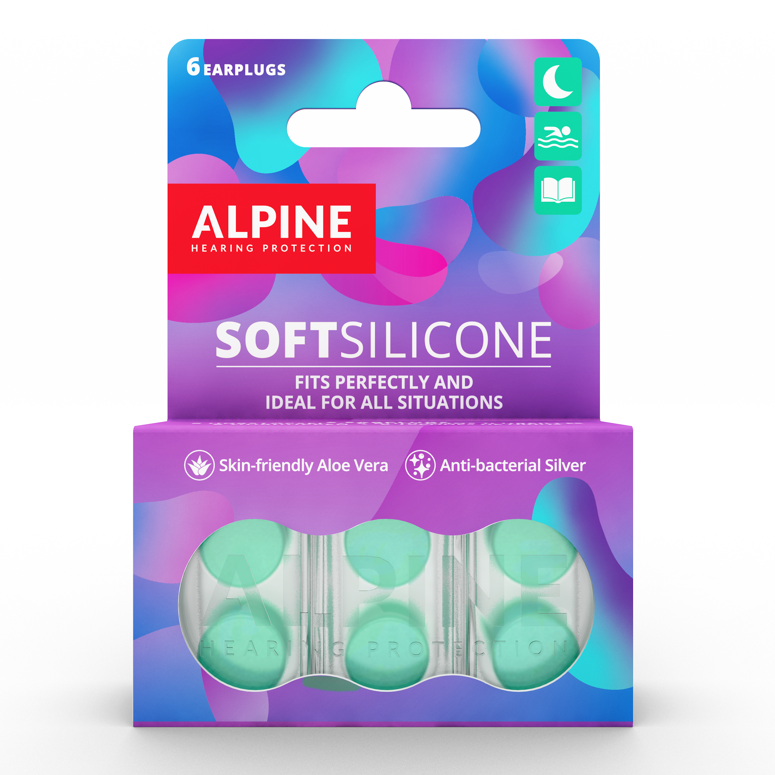 Alpine Oordoppen soft silicone 3.00 Paar