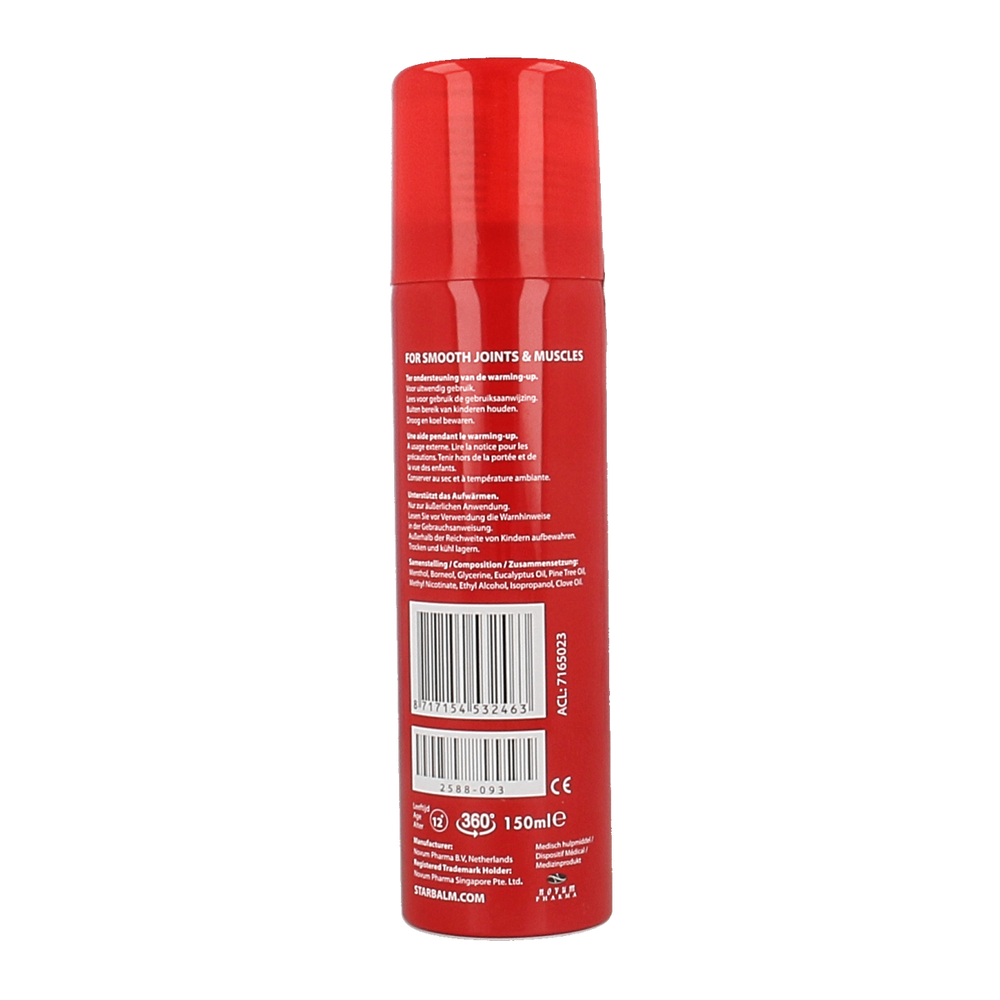 Star balm Muscle spray 150.00 Milliliter