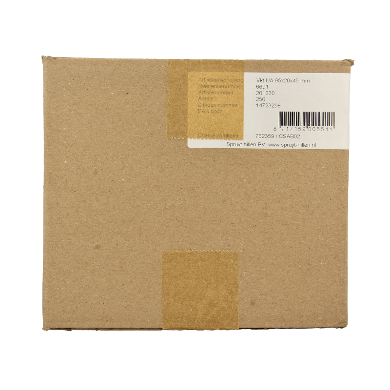 Spruyt Hillen Stripvouwdoos UA 95 x 20 x 45 mm 250 Stuks