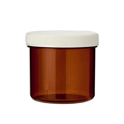 Spruyt Hillen Tabletflacon 120ml bruin met dop 35 Stuks