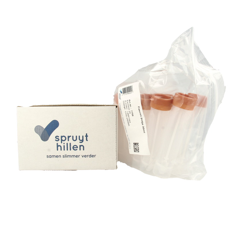 Spruyt Hillen Faeces potje 30ml 25 Stuks