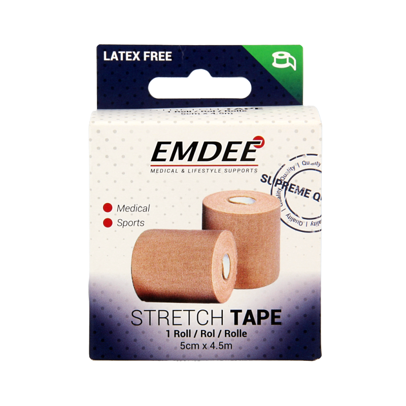 Emdee Easystretch tape 5cm x 4.5m 1 Stuks