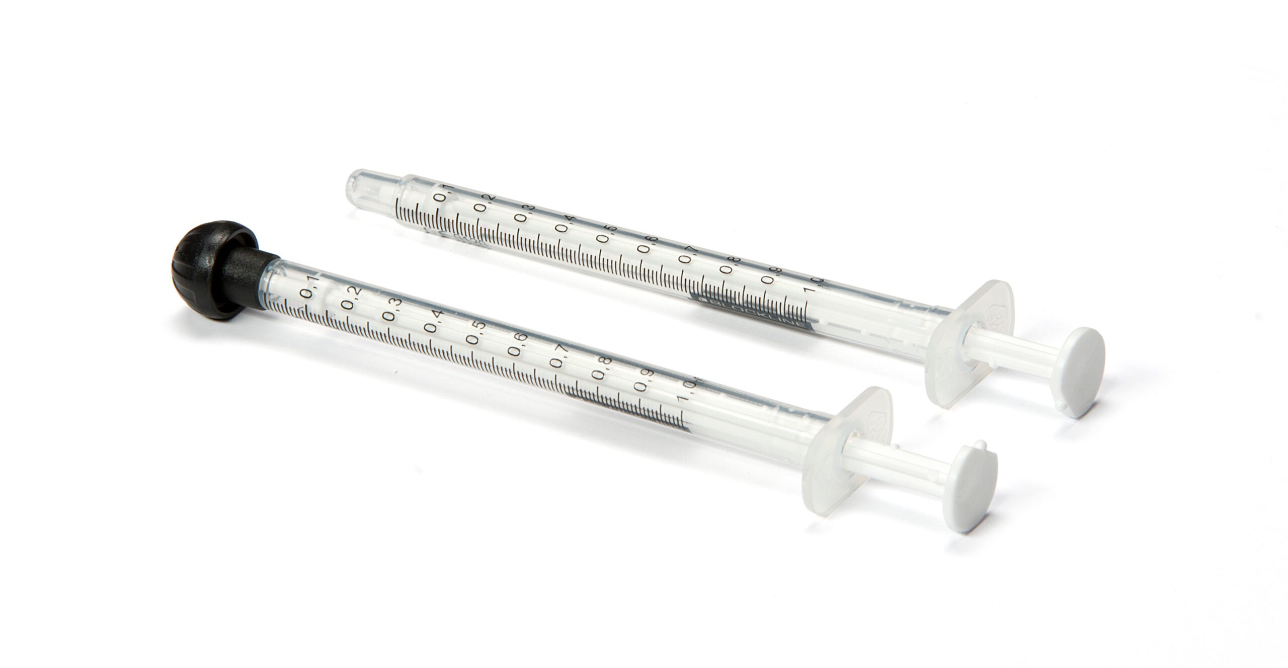 Blockline Spuit helder 1ml zonder tip cap 100 Stuks