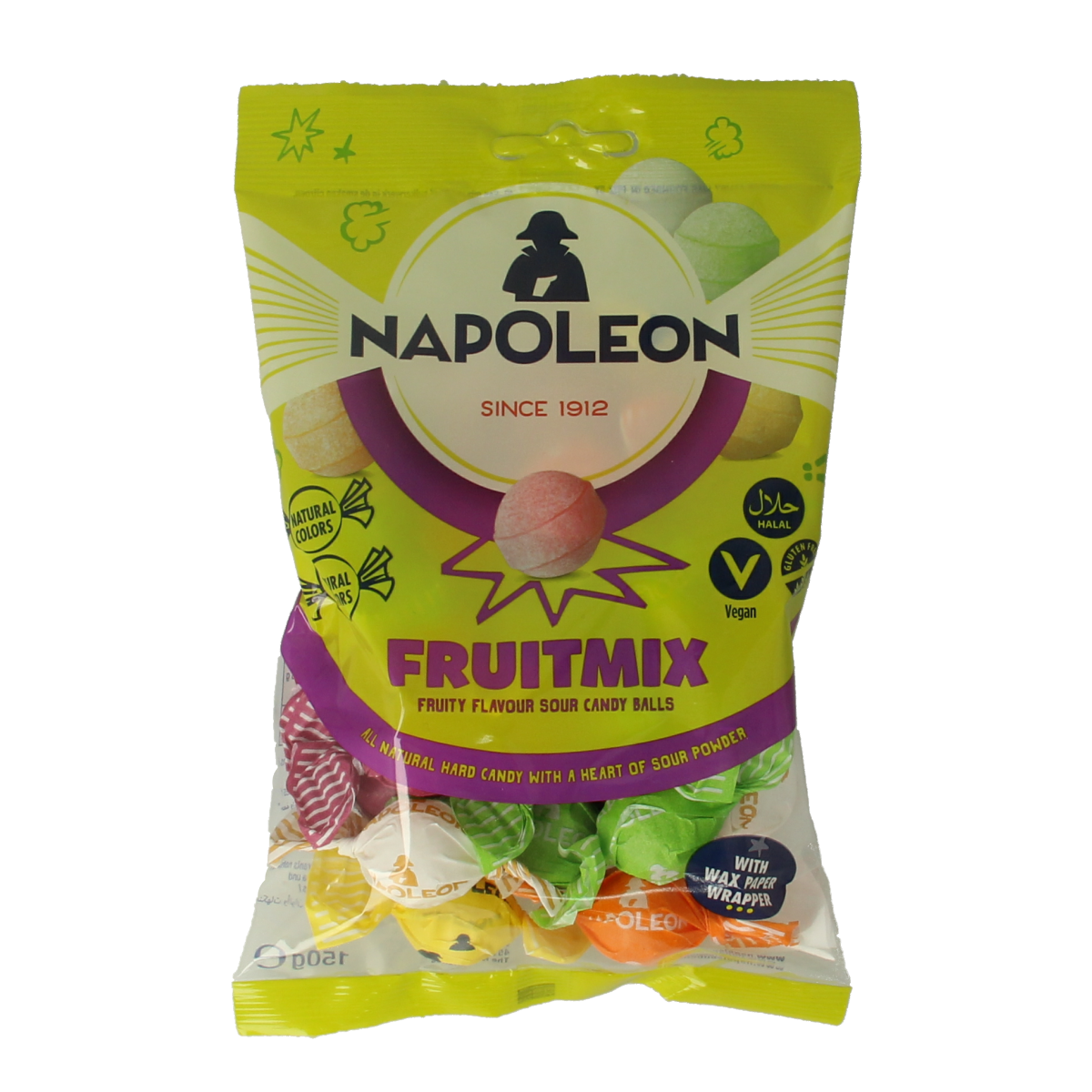 Napoleon Fruitmix kogels 150.00 Gram