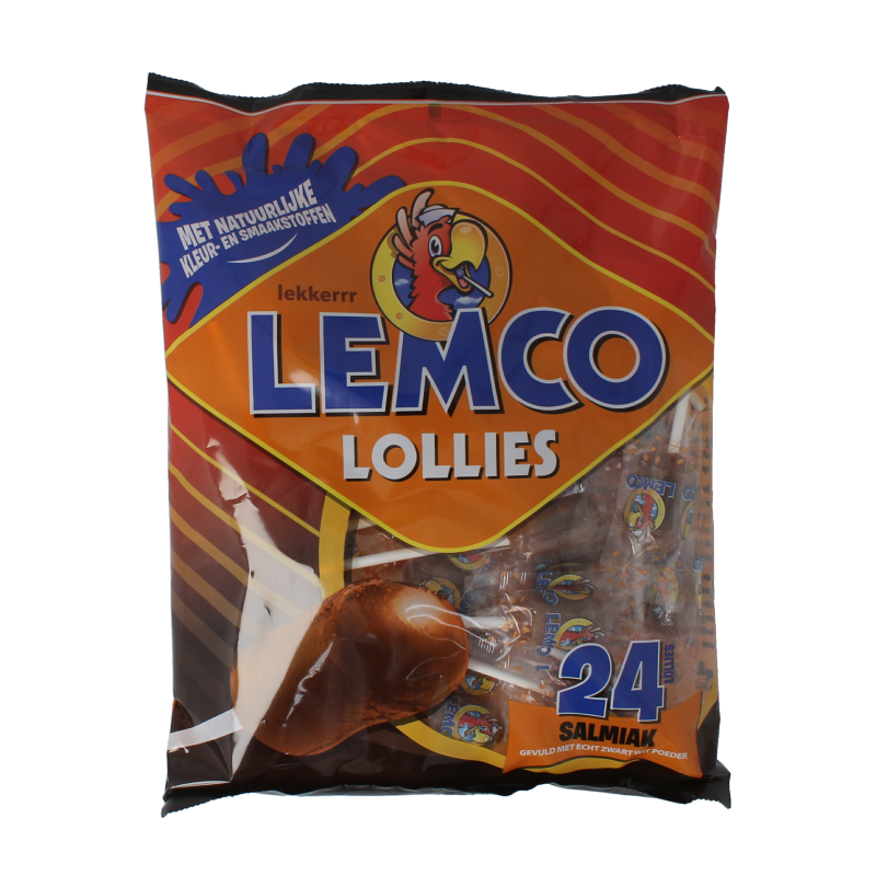 Lemco Salmiak lollies 240 Gram