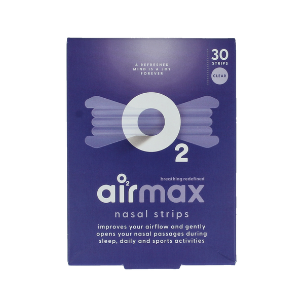 Airmax Nasal strip clear 30.00 Stuks