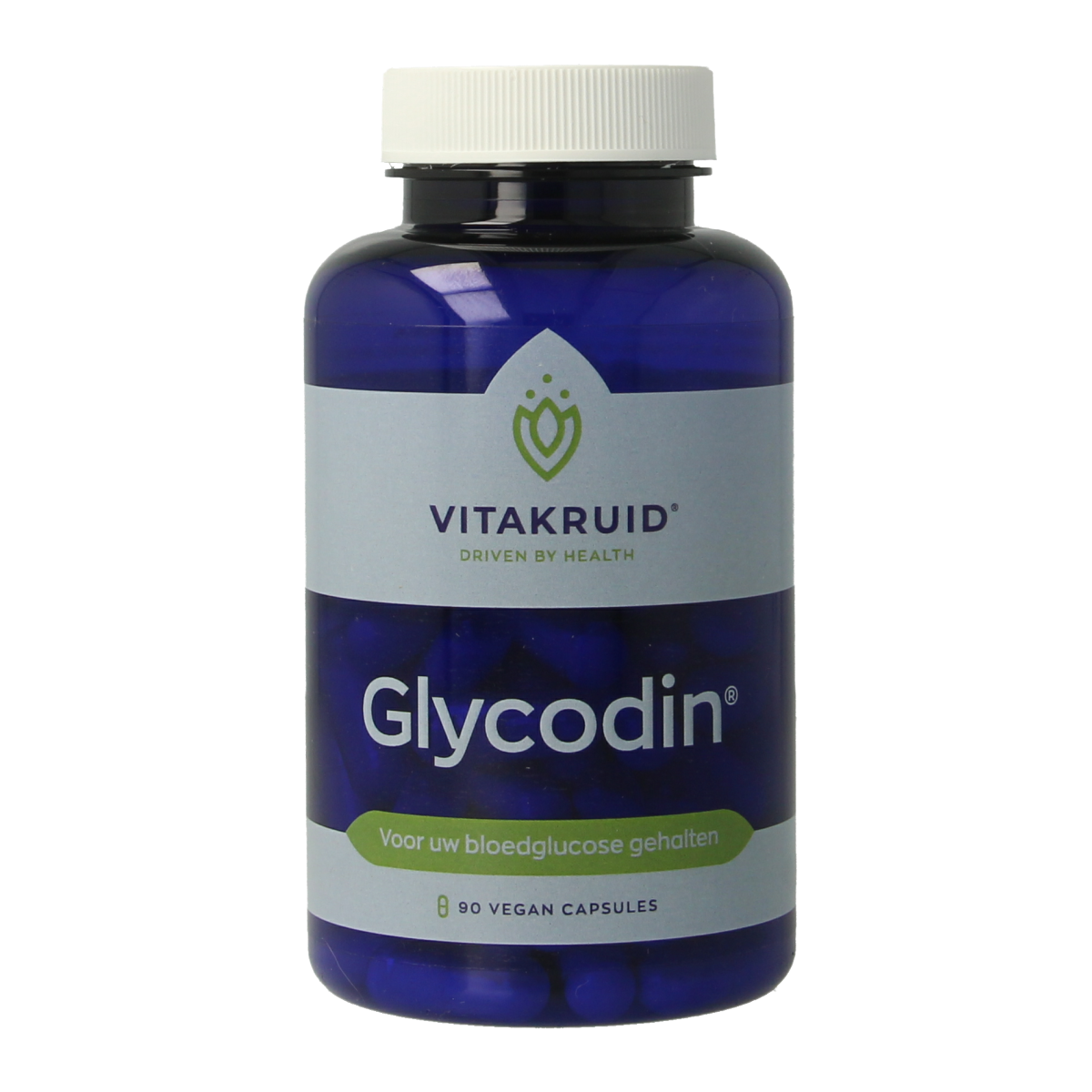 Vitakruid Glycodin Chroom Biotine Alfa-liponzuur L-Taurine 90.00 Vegetarische capsules