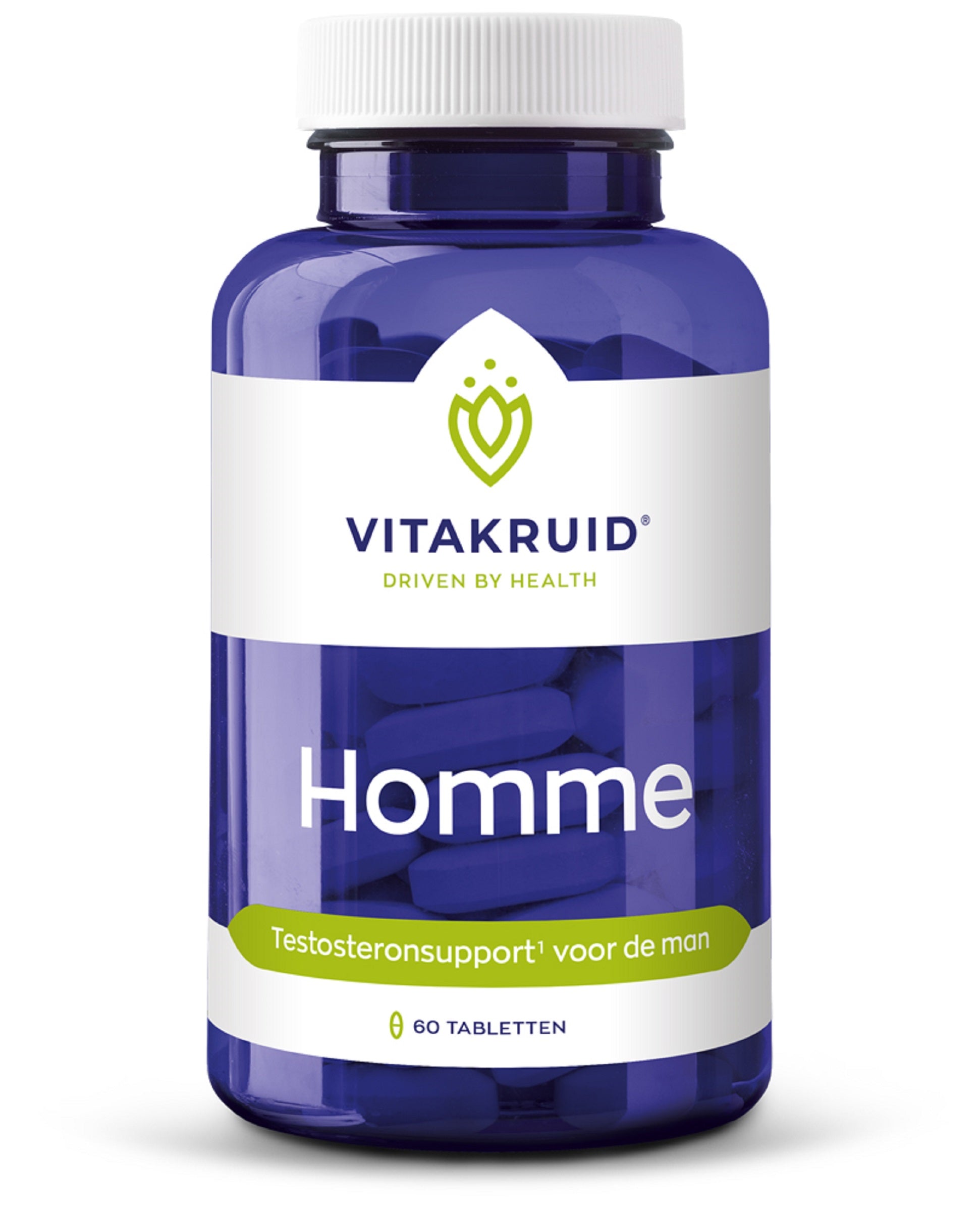 Vitakruid Homme oa Ashwagandha Fenegriek Shilajit Damiana 60.00 Tabletten