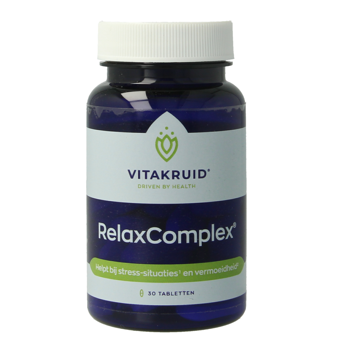Vitakruid RelaxComplex oa Magnesium Tauraat & Vitamine D3 30.00 Tabletten