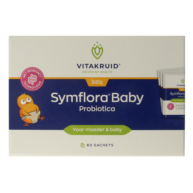 Vitakruid Symflora Baby Probiotica voor moeder & baby 60 Sachets