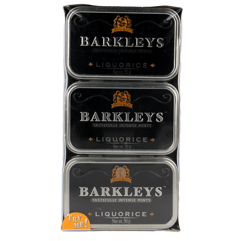 Barkleys Classic mints liquorice 50 Gram