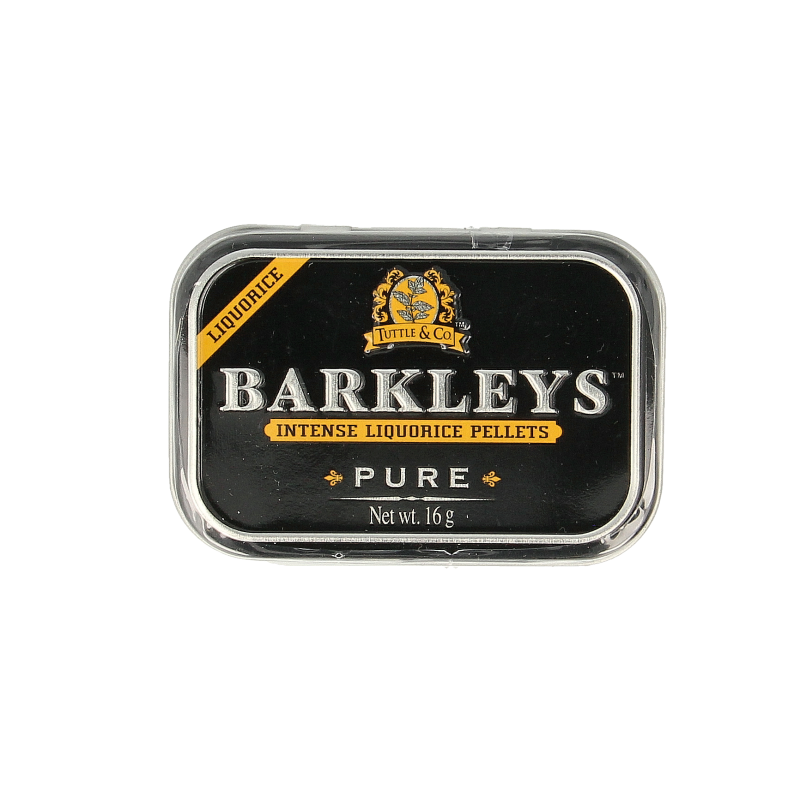 Barkleys Liquorice pellets pure 16 Gram