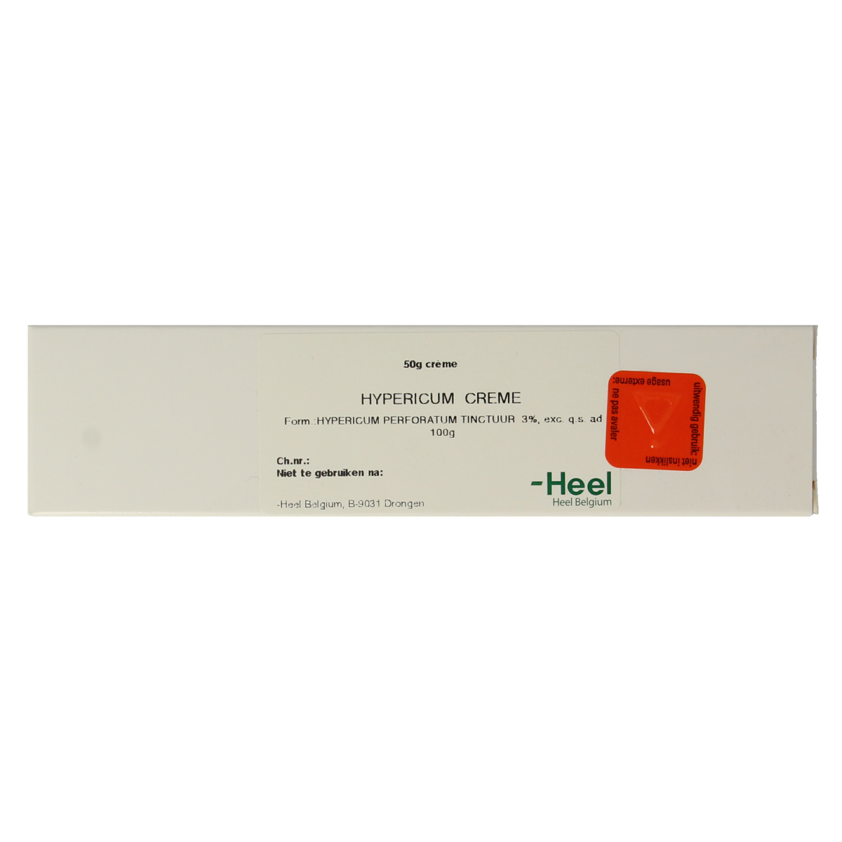 Homeoden Heel Hypericum creme 50.00 Gram