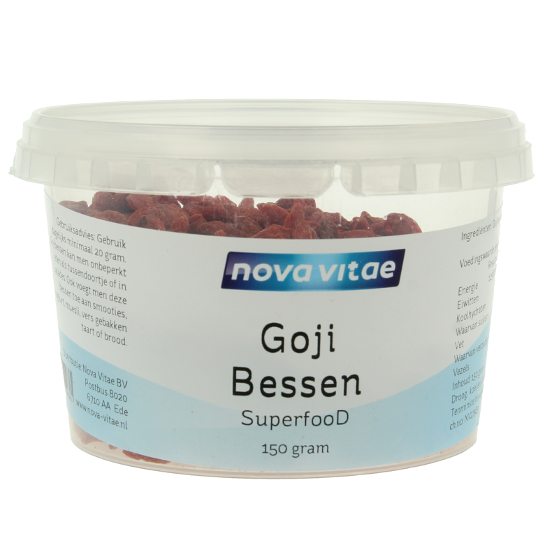 Nova Vitae Goji bessen 150 Gram
