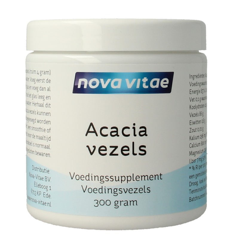 Nova Vitae Acacia vezels 300 Gram