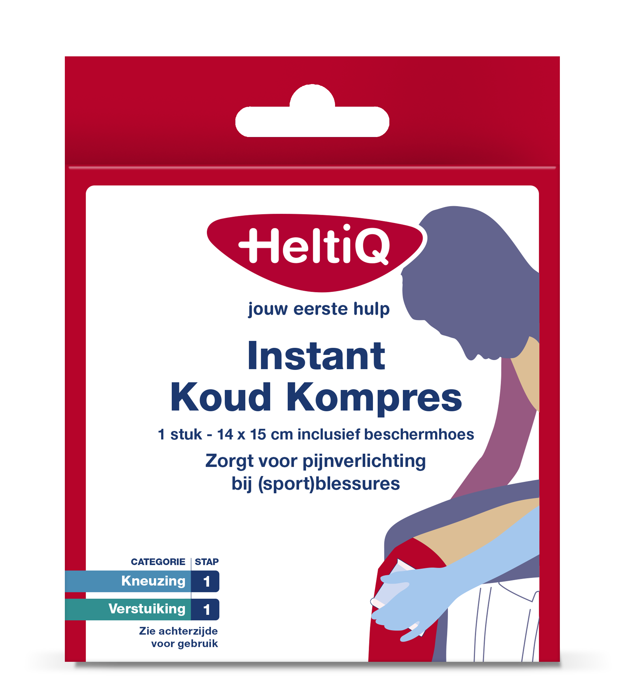 Heltiq Koud kompres instant 1.00 Stuks