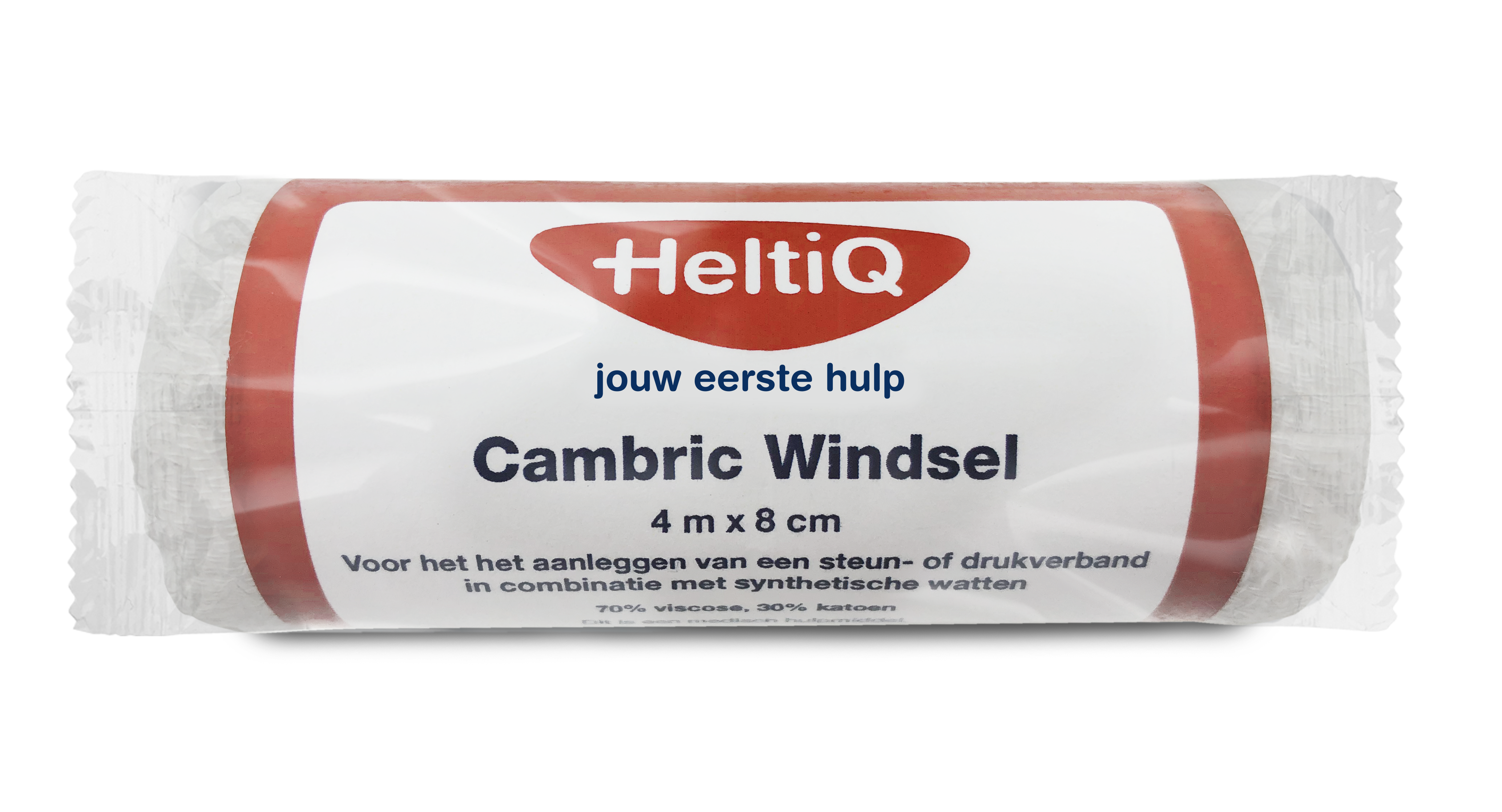 Heltiq Cambric windsel 4m x 8cm 1.00 Stuks