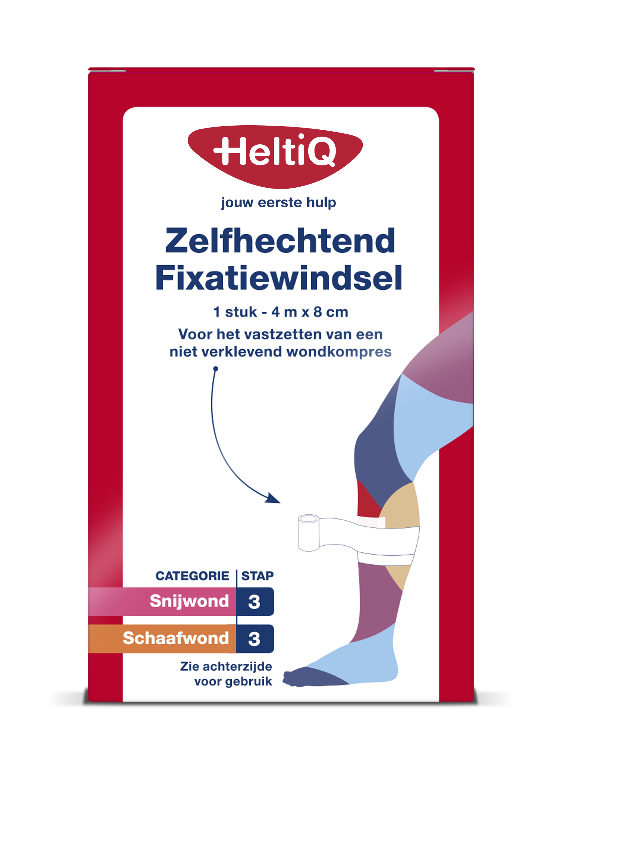 Heltiq Zelfhechtend windsel 4m x 8cm 1 Stuks