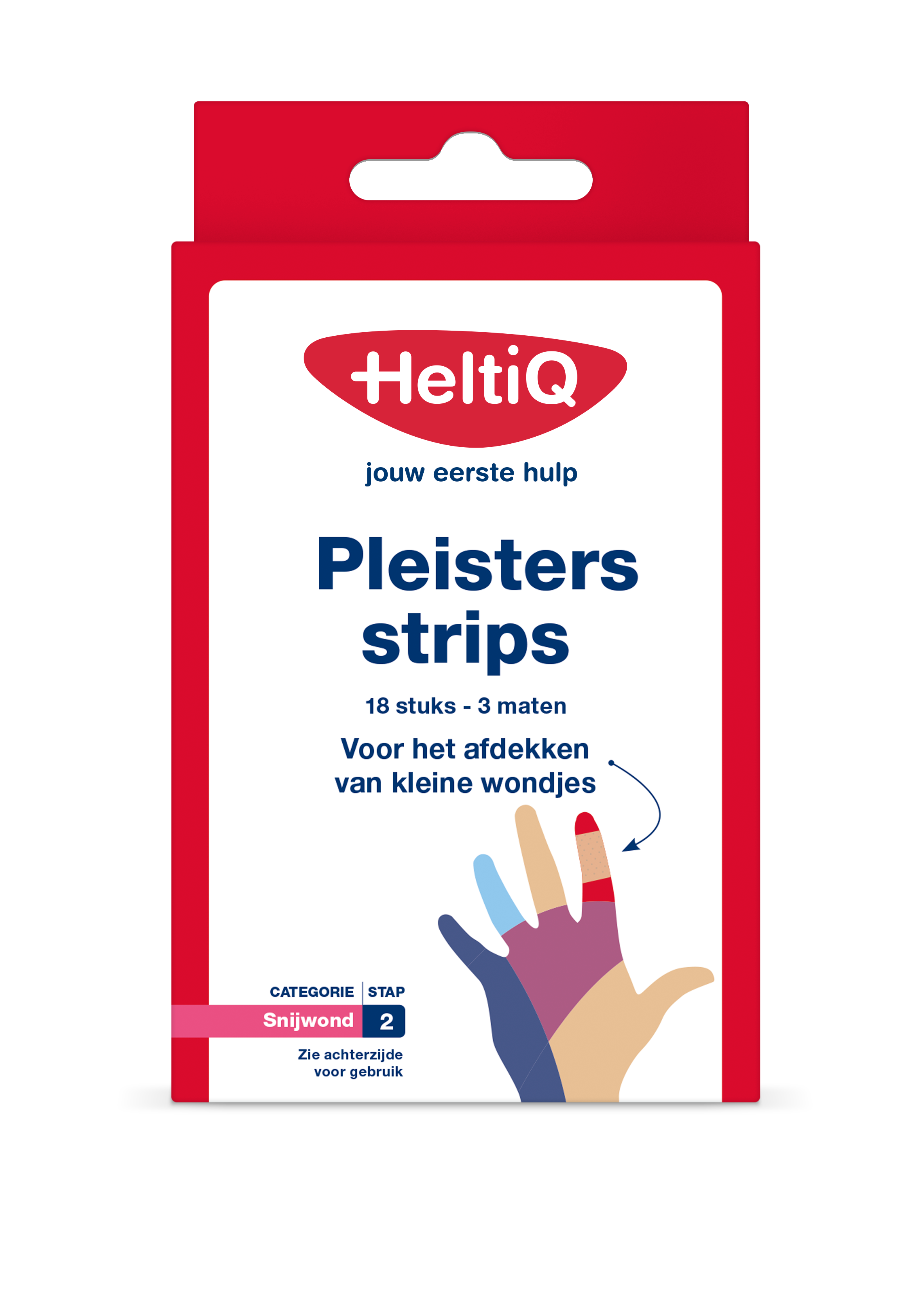 Heltiq Pleisterstrips waterafstotend & elastisch 18 Stuks