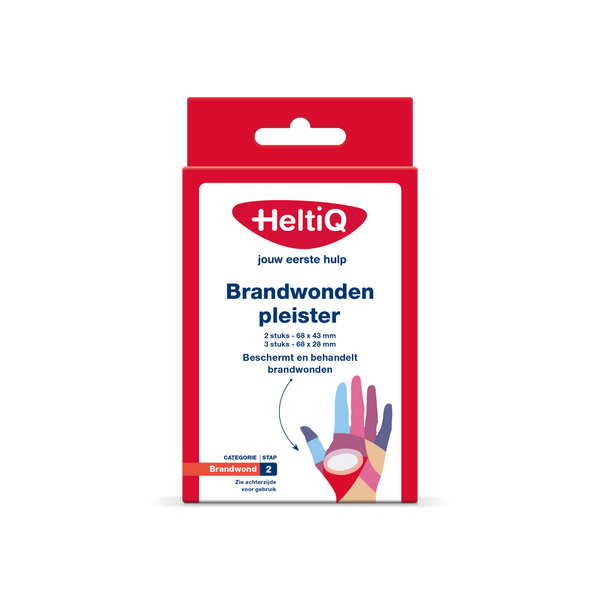 Heltiq Brandwonden pleister 5.00 Stuks