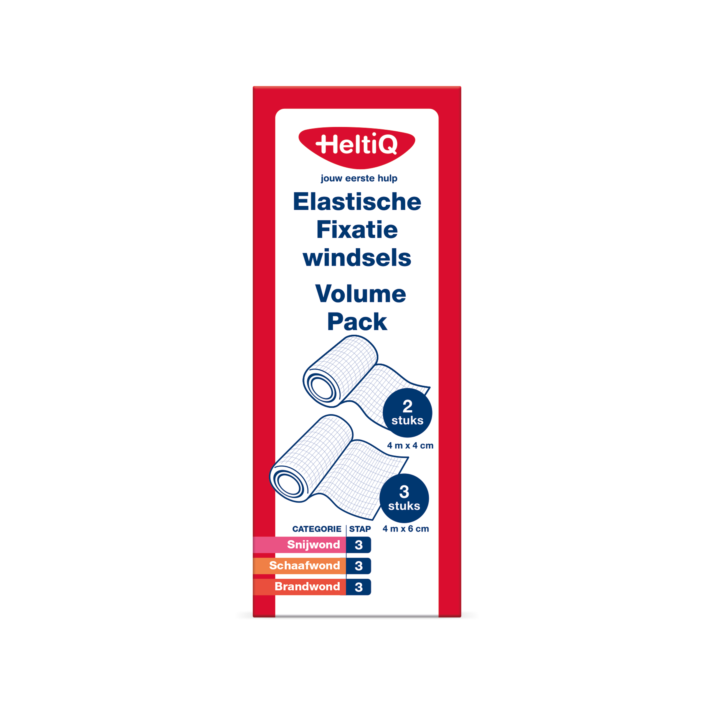Heltiq Elastische fixatiewindsels volume pack 5 Stuks
