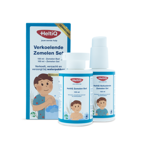 Heltiq Verkoelende zemelen set 2x 100ml 200.00 Milliliter