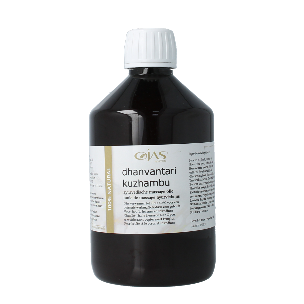 Ojas Dhanvantari kuzambu 500.00 Milliliter