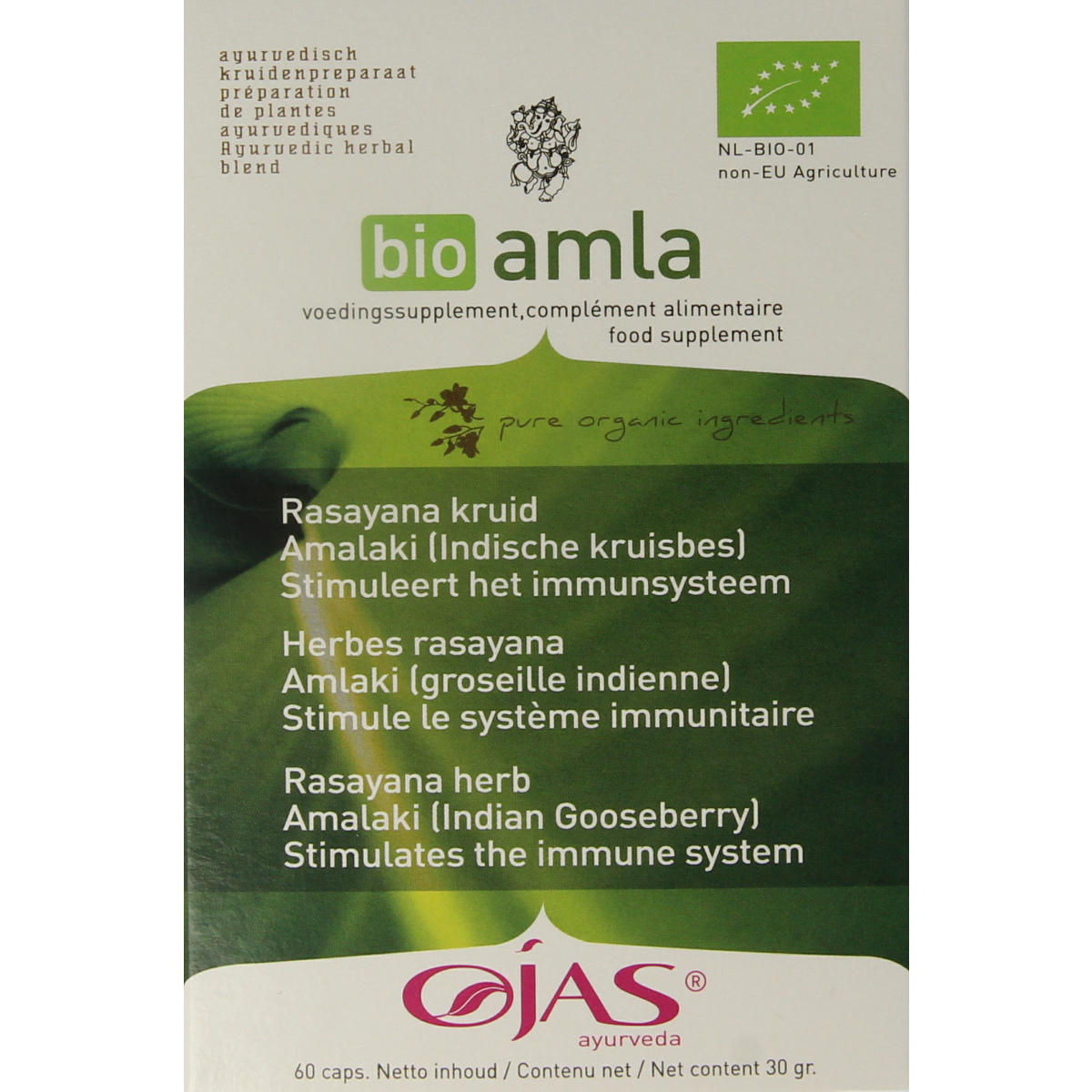 Ojas Amla bio 60.00 Capsules
