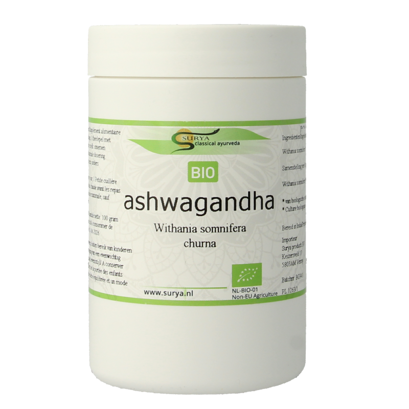Surya Ashwagandha churna bio 100 Gram