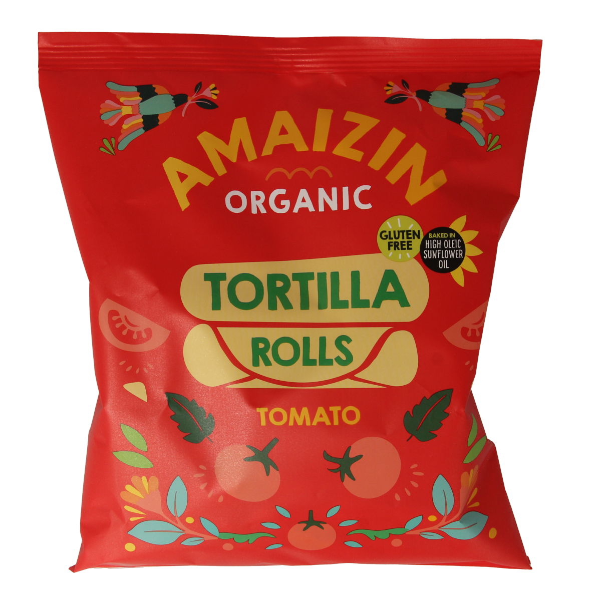 Amaizin Corn rolls tomaat bio 100.00 Gram