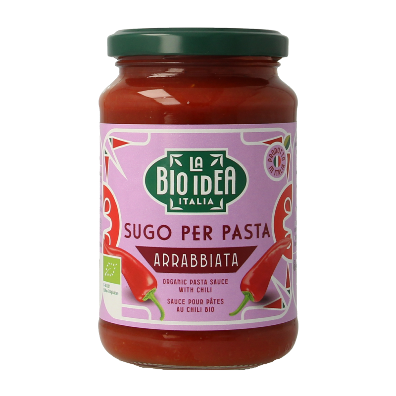Bioidea Pastasaus arrabiata bio 340 Gram