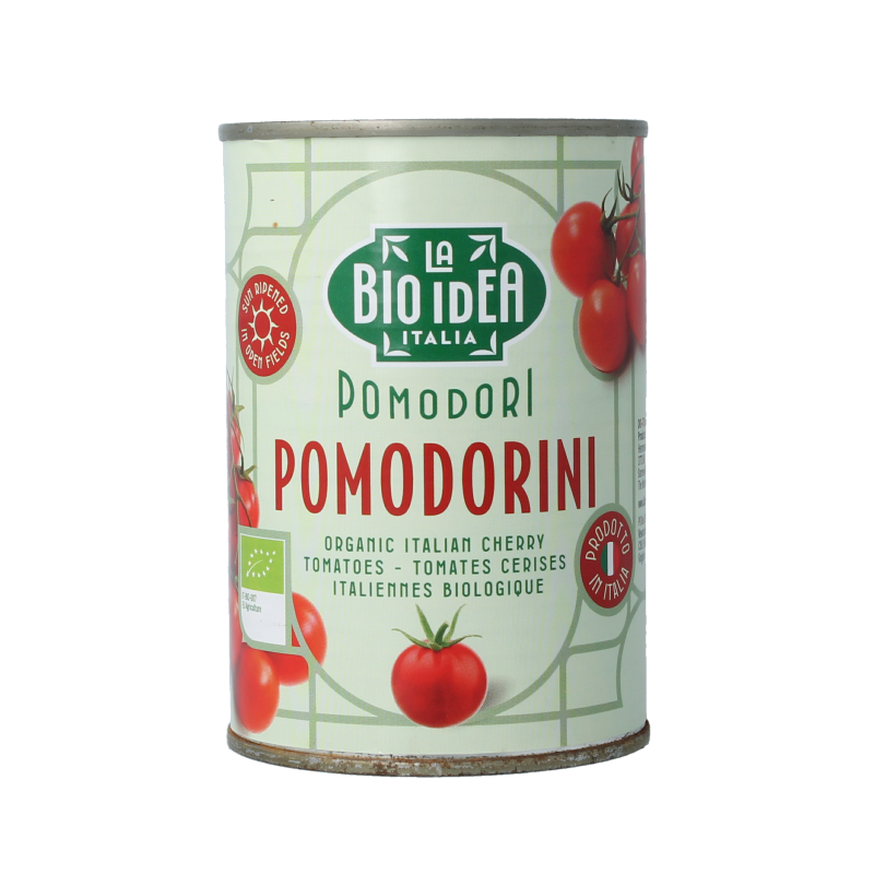 La Bio Idea Cherrytomaten in blik bio 400 Gram